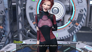 Stranded in Space - Asian MILF Scientist Showcases Her Project
