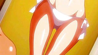 Busty Anime Wife Keeps Inviting Her Husband's Friend Over Whenever the House Is Empty