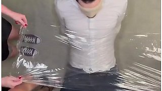 Time Lapse Of Guys Getting Tied Up And Fucked In Storage