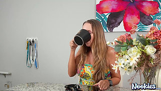 Cheating Hubby's Secret Teen Therapist Blowjob Risk