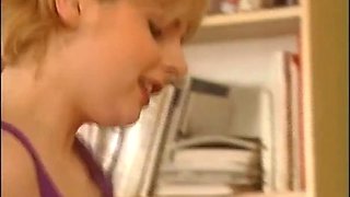 Huge lesbian pussy gets penetrated, pussy licking and fucking in 69 position