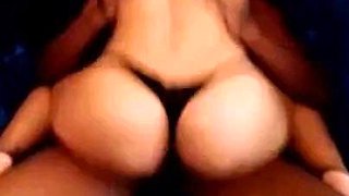 Big Black Booty on Webcam