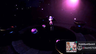 Yukari Succubus Roki Halloween mmd r18 dance 3d hentai ahegao milf bdsm