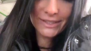 Blonde tight pussy babe solo toy fun in glamour masturbation