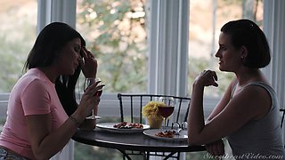 SweetHeartVideo on the Balcony - Lesbian Adventures Strap-On Specialists Scene 2 - Back On The Scene with Hot Penny Barber