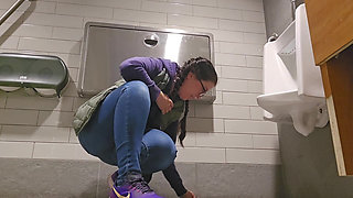 Nerdy Faery Pees Indoors and Outdoors