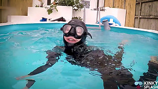 Thick 8mm Beauchat Wetsuit Buoyant Tease Session