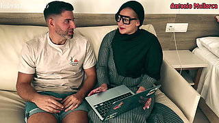 Hot Muslim Slut Kept Our Lesson Completely Haram