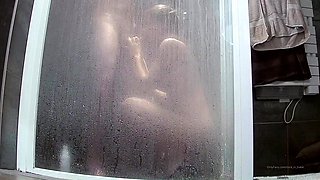 Busty brunette slut enjoys extreme amateur pov blowjob