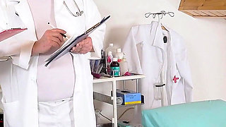 Dual-hole Temp Measurement for Hot Babe Nela Decker