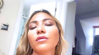 Flashing amateur babe Fae Corbin public masturbate