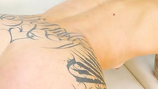 Gonzo Style Anal 3some 2on1 DP Wild Fuck