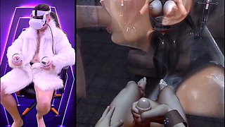 Wild VR game with hypnotic female domination and virtual sex fun