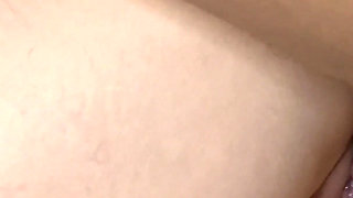Naughty Redhead Getting Her Ass Pounded by a Big Black Cock in a Threesome