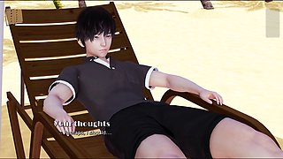 Unexperienced, big boobs, game walkthrough