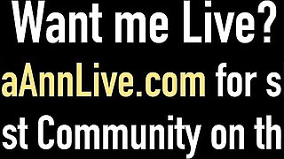 Julia Ann Live featuring Julia Ann's sucking dick movie