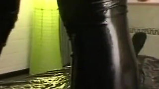 Foot fetish humiliating in the bathroom