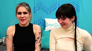 QueerCrush interview with Adalind Gray and Amelia Ivory