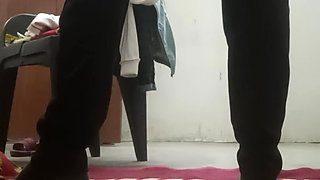 College girl  viral mms video with bf