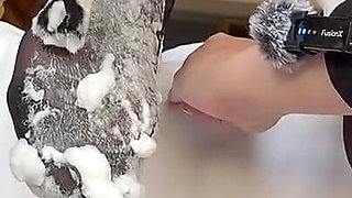 Asmr Satisfying Foaming Soap & Foot Washing