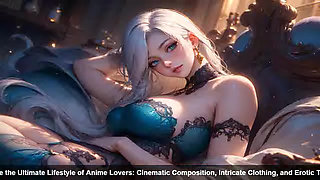 Explore the Ultimate Lifestyle of Anime Lovers Cinematic Composition, Intricate Clothing, and Erotic Tension