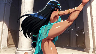 Princess Jasmine In Her Most Seductive Lewd Explicit Erotic Arabian Palace Sex Adventures