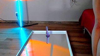 Sexy Teen Chloe Toy Strips and Masturbates to Orgasm
