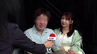 Asian japanese amateur has deep throat