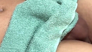 Big-ass Stepmother Helps Stepson with Ball Suffering