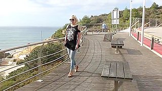 Cindyangel - Cameltoe And Masturbation Outdoors