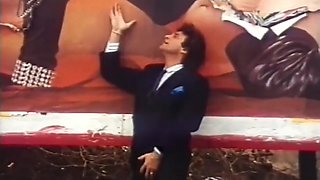 Christophe Clark, Baby Pozzi And Moana Pozzi In Fantastic Busty Pornstar With Hairy Pussy Fucked By A Big Vintage Cock