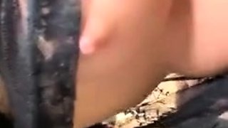 Hot brunette from squirt masturbating on webcam