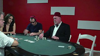 Grandpa's Poker Game Turns Into Steamy Seduction With His