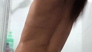 Emo teen on solo webcam masturbation
