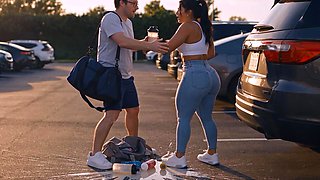 Shy Gym Guy Finally Fucks His Fitness Crush (AI)