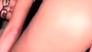 Close up teen foot worship