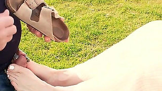 210 Unexpected Footjob