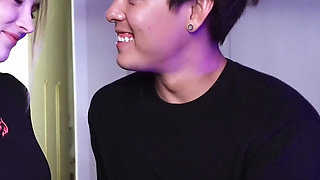 Cute Asian Guy Gets a Private Russian Lesson and Amazing Sex From Polly Yangs