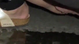 Messing Around in the Club, Public Peeing and BJ, and Morning Sex!