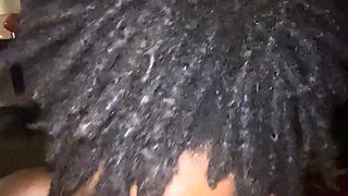 Real POV amateur sucking and blowjob with emo teen
