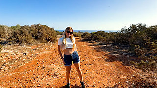 Sperm Pussy Roadtrip?! 100 Private Car Slut!