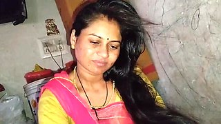 New Indian Girl Step Mom Pink Lollipop Sucking Fun in Bathroom HD