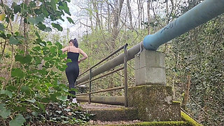 Jogging in the Forest