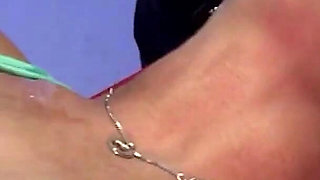 Bald BBC Bull Pounds 4 Drooling Sluts in Pool Gangbang!