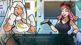 Mei's Project - The Voluptuous Rumi Usagiyama from My Hero Academia Testing the Great Invention of the Beautiful Mei