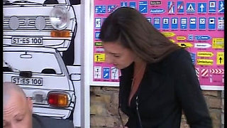 Office Secretary From Germany Got to Please Two Cocks Together