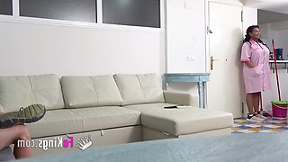 Freshly concocted trickery for a laugh! Involving an alluring Dominican stepmother in a scheme to strip a porn performer of his 'virginity'.