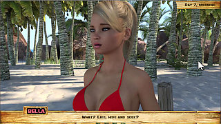 Lewd Island #7 - exploring the beach
