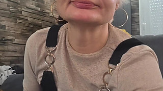 My mother-in-law wanted a big cock in her pussy and was thirsty for sperm.