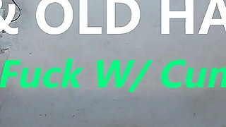Young & Old Hard Fuck - Hard Pussy Fuck with Cum on Her Ass